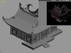 tongtianhe - siamese building 3D Model