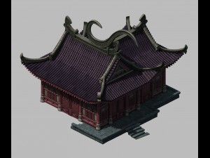 tongtianhe - siamese building 01 3D Model