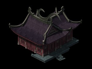 tongtianhe - siamese building 01 3D Model