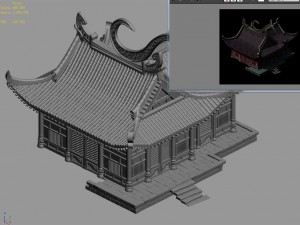 tongtianhe - siamese building 01 3D Model