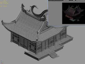 tongtianhe - siamese building 01 3D Model
