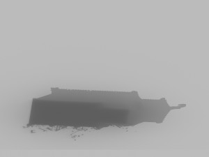 tongtianhe - broken house 01 3D Model