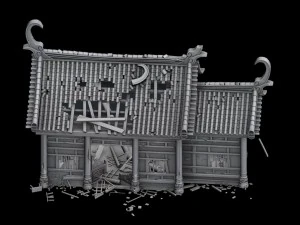 tongtianhe - breaking the house 02 3D Model