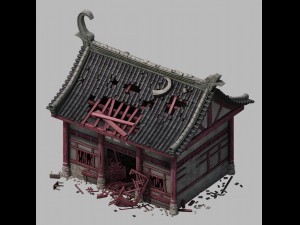 tongtianhe - breaking the house 02 3D Model