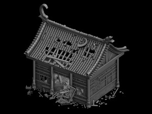 tongtianhe - breaking the house 02 3D Model