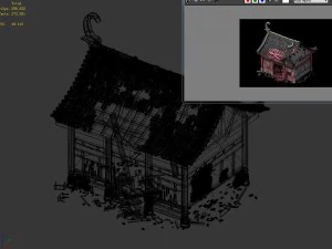 tongtianhe - breaking the house 02 3D Model
