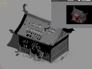 tongtianhe - breaking the house 02 3D Model