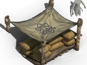 universal objects - prairie - grain shed 3D-Modell