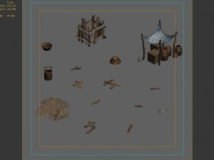 common objects - prairie - sundries 01 3D-Modell