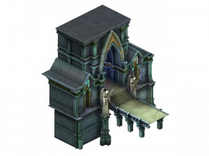 library - gate 03 3D Model