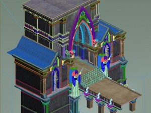 library - gate 03 Model 3D