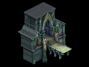library - gate 03 Model 3D