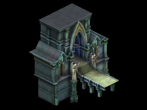 library - gate 03 3D Model