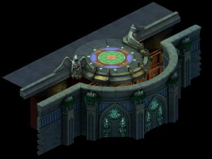 library - projectile 3D Model