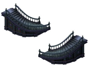 library - stairs 01 3D Model
