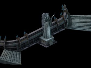 library - entrance hall 3D Model