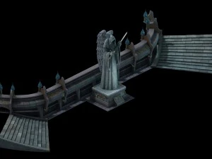 library - entrance hall 3D Model
