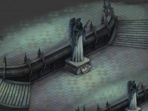 library - entrance hall 3D Model