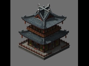journey to the west - the restaurant Modelo 3D
