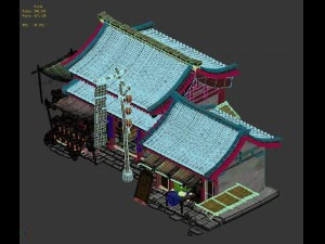 journey to the west - pub 01 3D Model