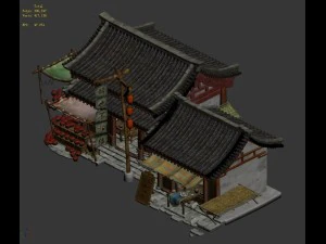 journey to the west - pub 01 3D Model