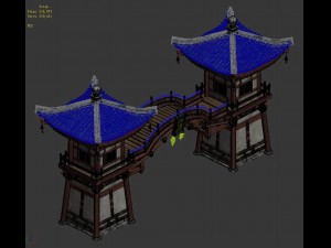 journey to the west - gatehouse 3D Модель