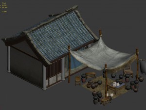 journey to the west - drug stand 3Dモデル