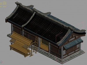 journey to the west - grocery store 3D Model