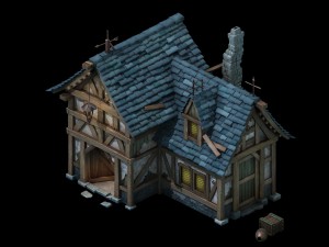 vampire - spear house 3D मॉडल
