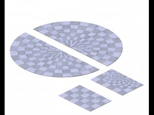 vampire warriors area - ground 01 3D Model