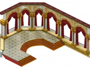 vampire warriors - presbyterian chamber 01 3D Model