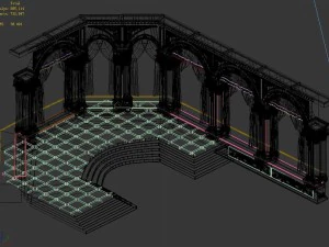 vampire warriors - presbyterian chamber 01 3D Model
