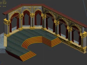 vampire warriors - presbyterian chamber 01 3D Model