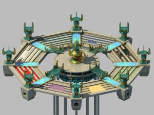immortal flow taiwan - octagonal matrix method Modelo 3D
