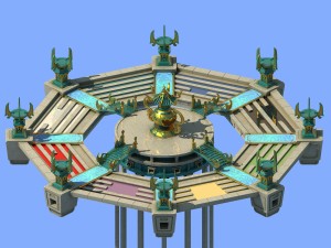 immortal flow taiwan - octagonal matrix method 3D Model