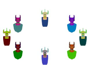 immortal flow taiwan - octagonal matrix method 3D Model