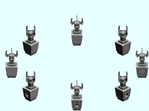 immortal flow taiwan - octagonal matrix method 3D Model