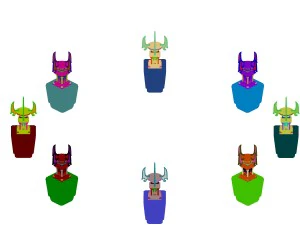 immortal flow taiwan - octagonal matrix method 3D Model