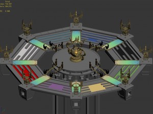 immortal flow taiwan - octagonal matrix method 3D Model