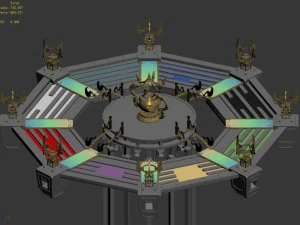 immortal flow taiwan - octagonal matrix method 3D Model