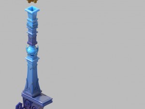 immortal flow taiwan - column 3D मॉडल