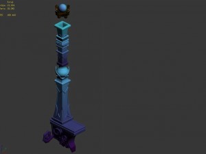 immortal flow taiwan - column 3D मॉडल