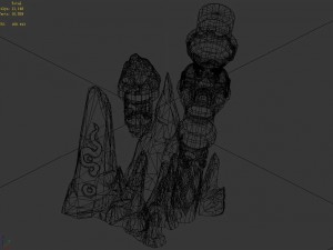 immortal flow station - column 2 3D Model