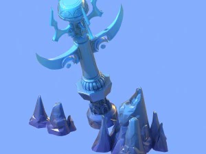 immortal flow taiwan - column 03 3D Model