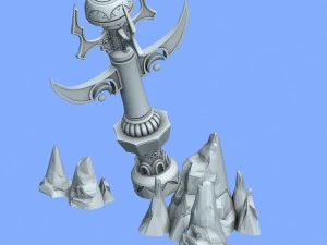 immortal flow taiwan - column 03 3D Model