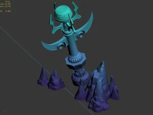 immortal flow taiwan - column 03 3D Model