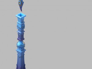 immortal flow taiwan - column 04 3D Model