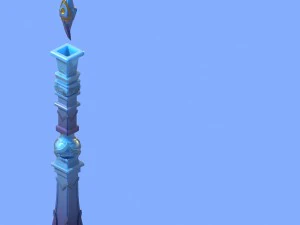 immortal flow taiwan - column 04 3D Model