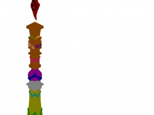 immortal flow taiwan - column 04 3D Model