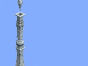 immortal flow taiwan - column 04 3D Model